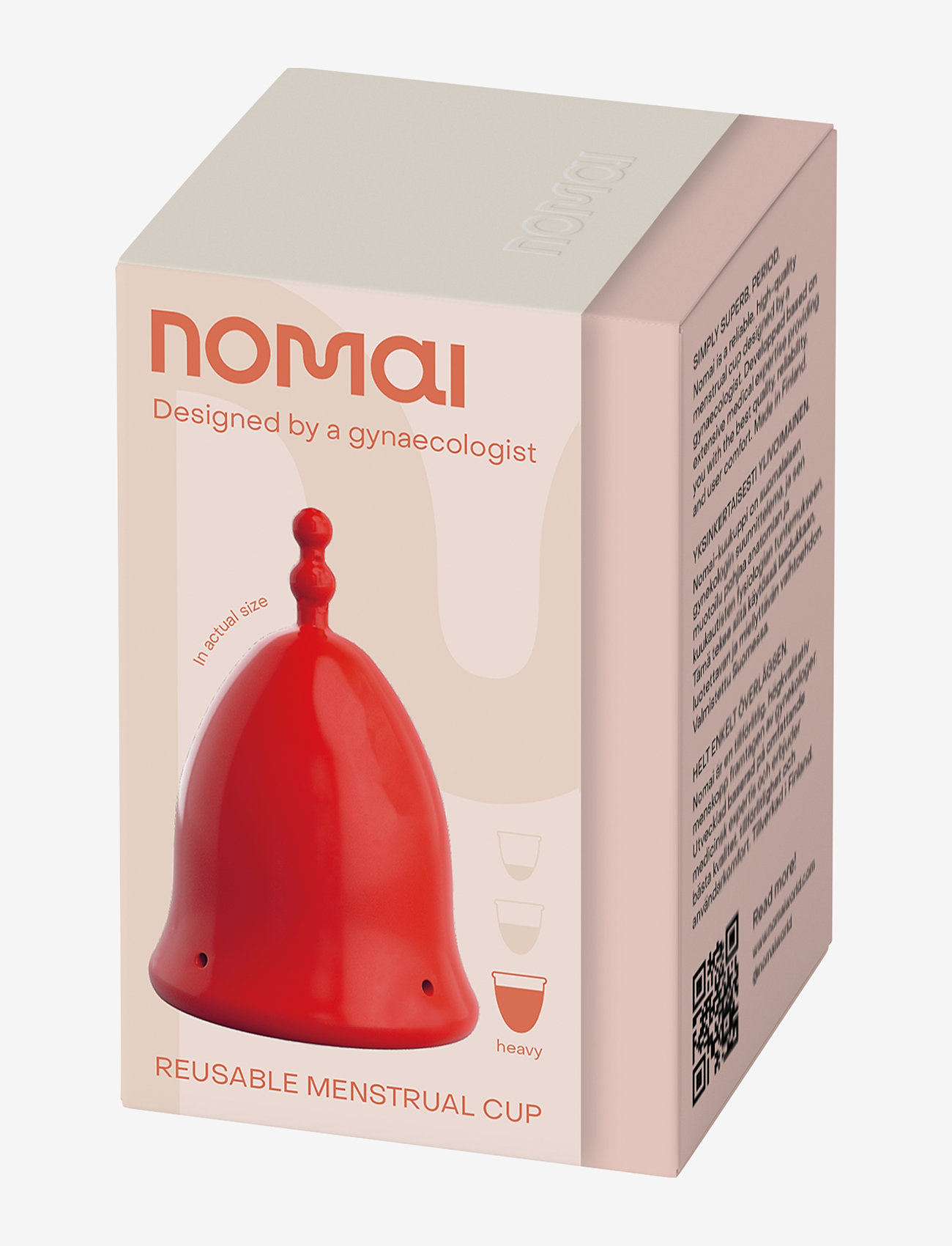 Nomai - Nomai Menstrual Cup, Heavy - red - 1