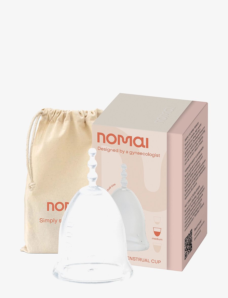 Nomai - Nomai Menstrual Cup, Medium - menstruatsioonitooted - clear - 2