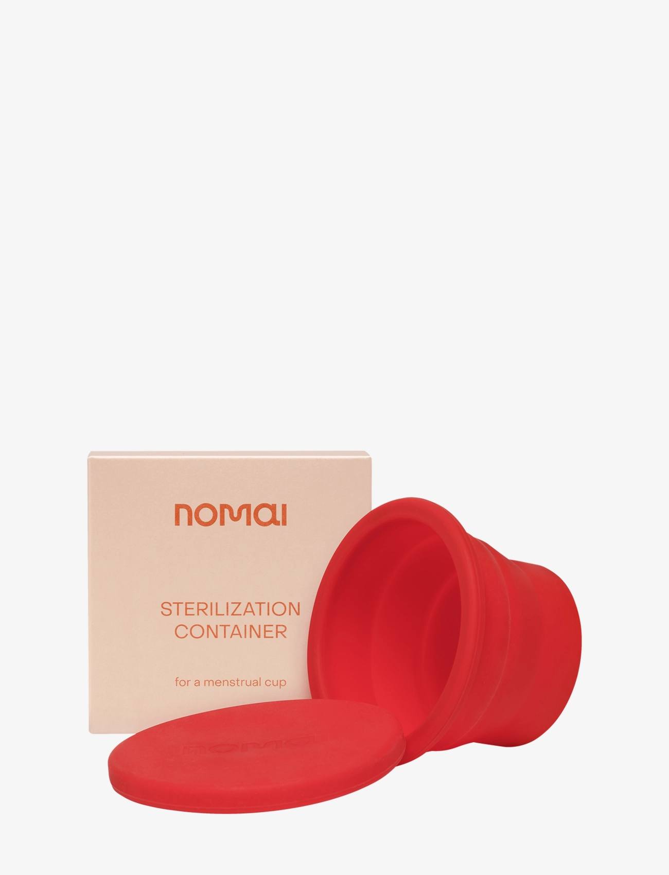 Nomai - Nomai Sterilization Container for a menstrual cup - kuukautistuotteet - clear - 2