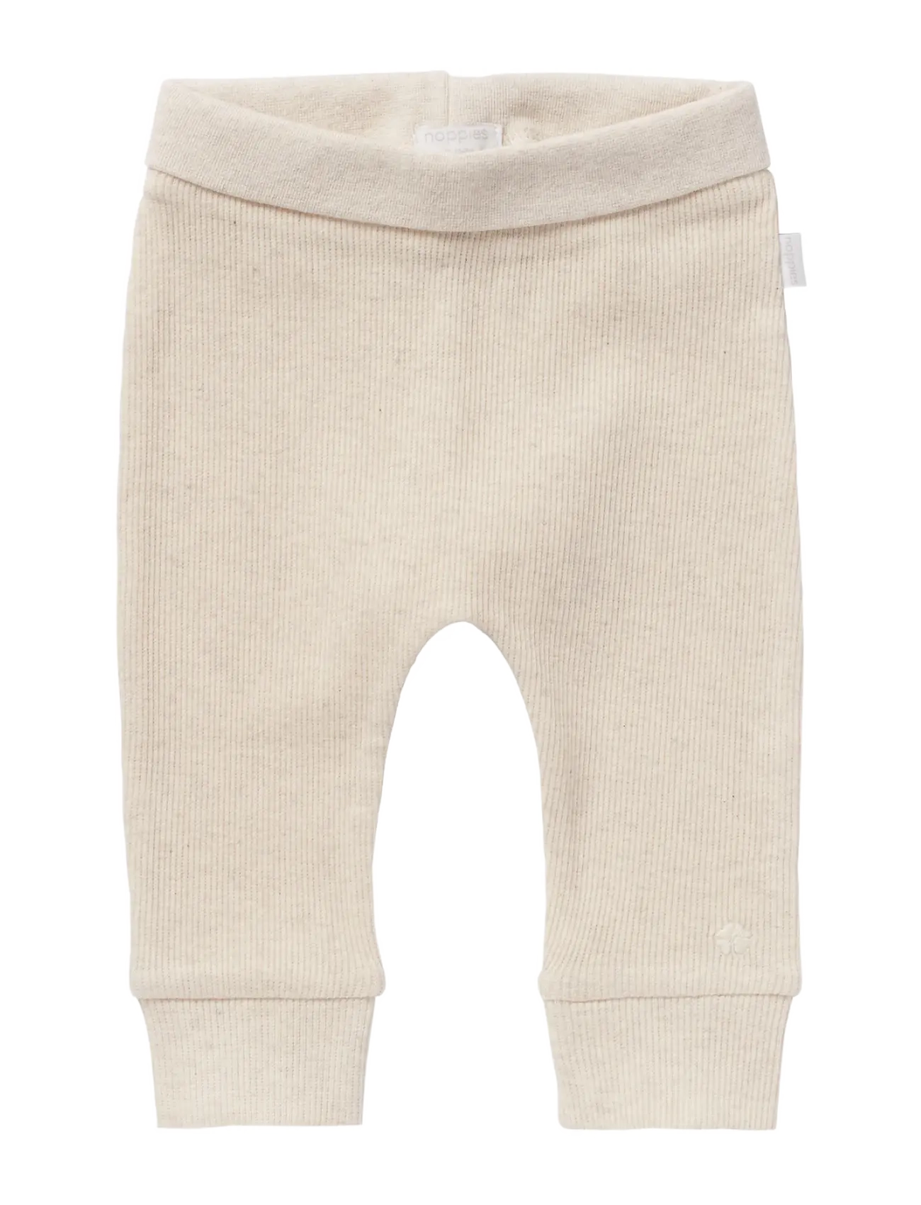Noppies U Pants comfort Rib Naura - Riided - P611 OATMEAL MELANGE / beige