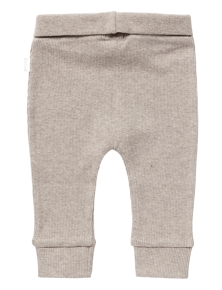 Noppies - U Pants comfort Rib Naura - beebipüksid - p757 taupe melange - 1