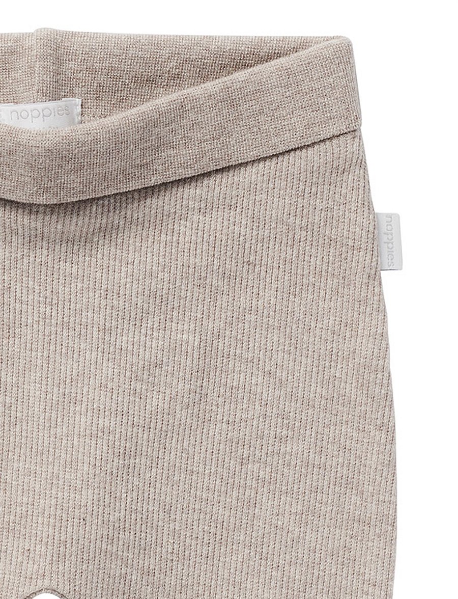 Noppies - U Pants comfort Rib Naura - beebipüksid - p757 taupe melange - 2