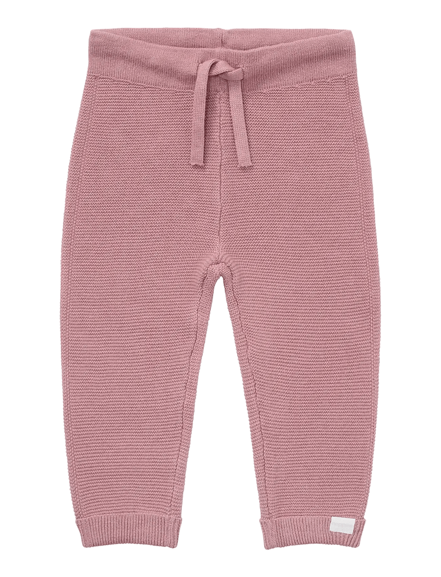 Noppies - U Pants Knit Reg Grover - beebipüksid - deauville mauve - 0
