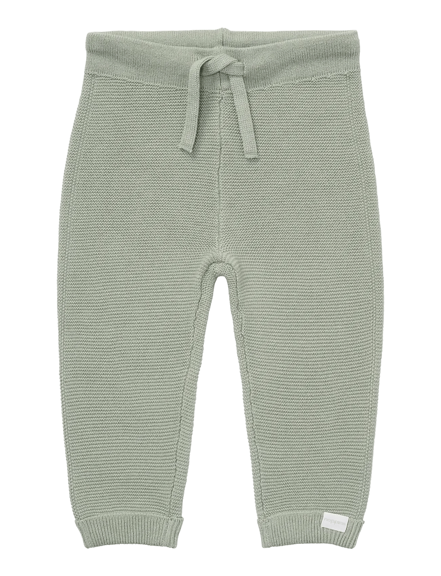 Noppies - U Pants Knit Reg Grover - iceberg green - 0