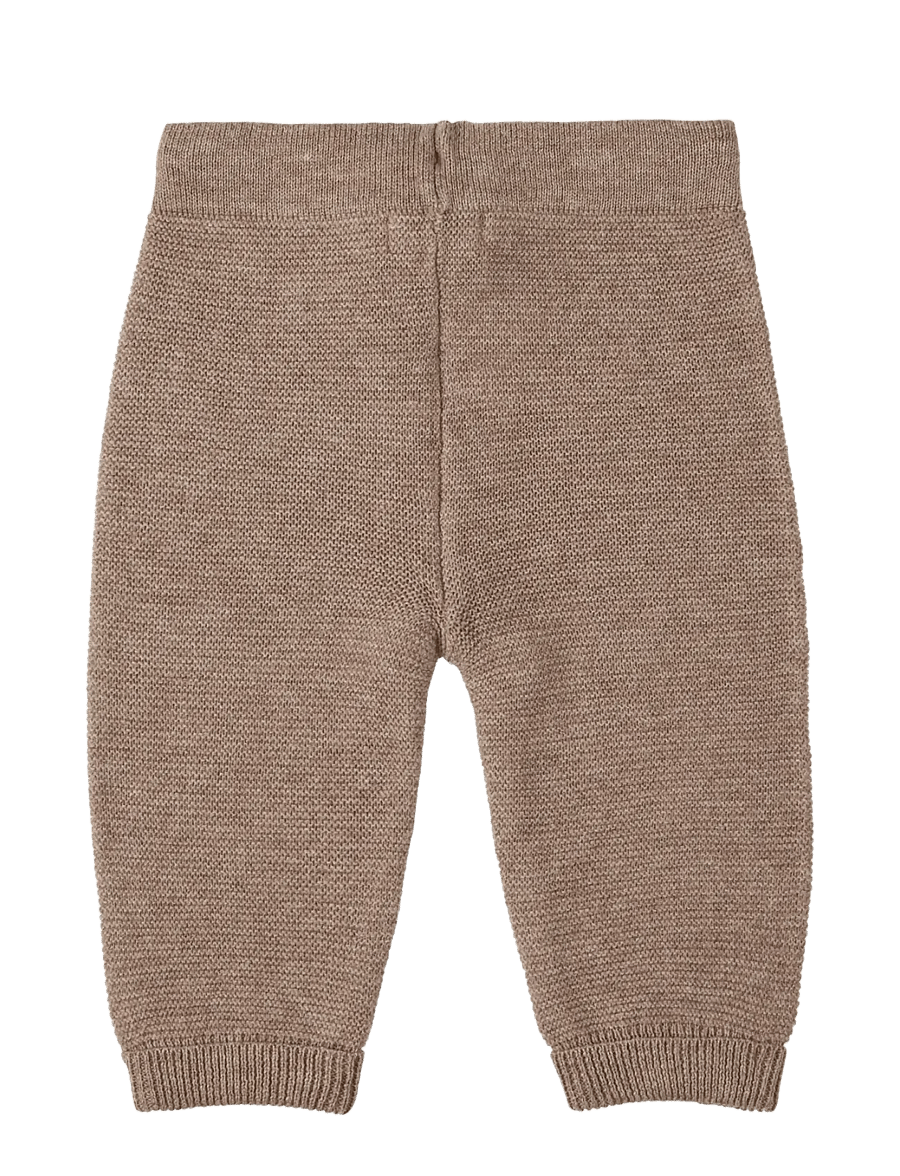 Noppies - U Pants Knit Reg Grover - p757 taupe melange - 1