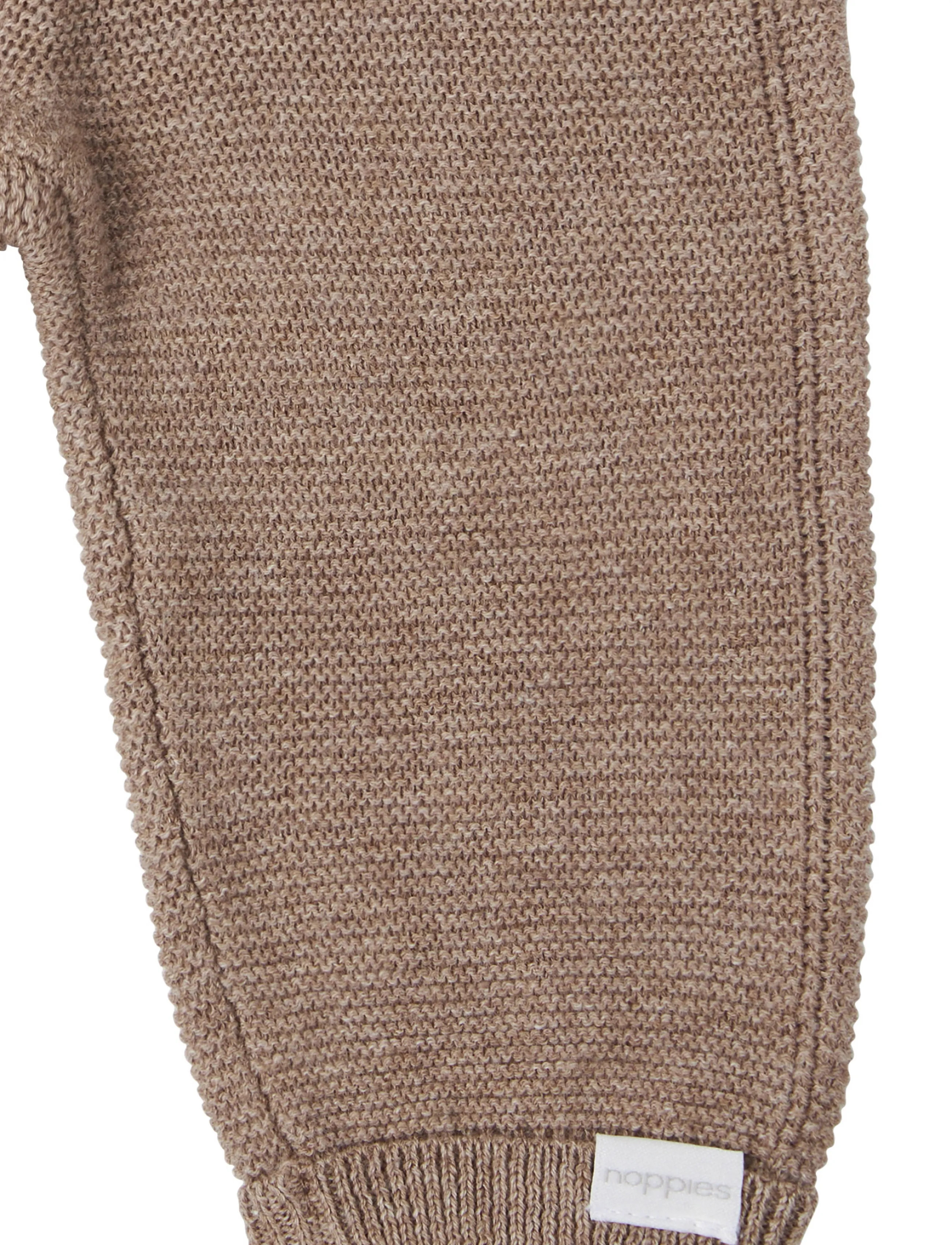 Noppies - U Pants Knit Reg Grover - p757 taupe melange - 2