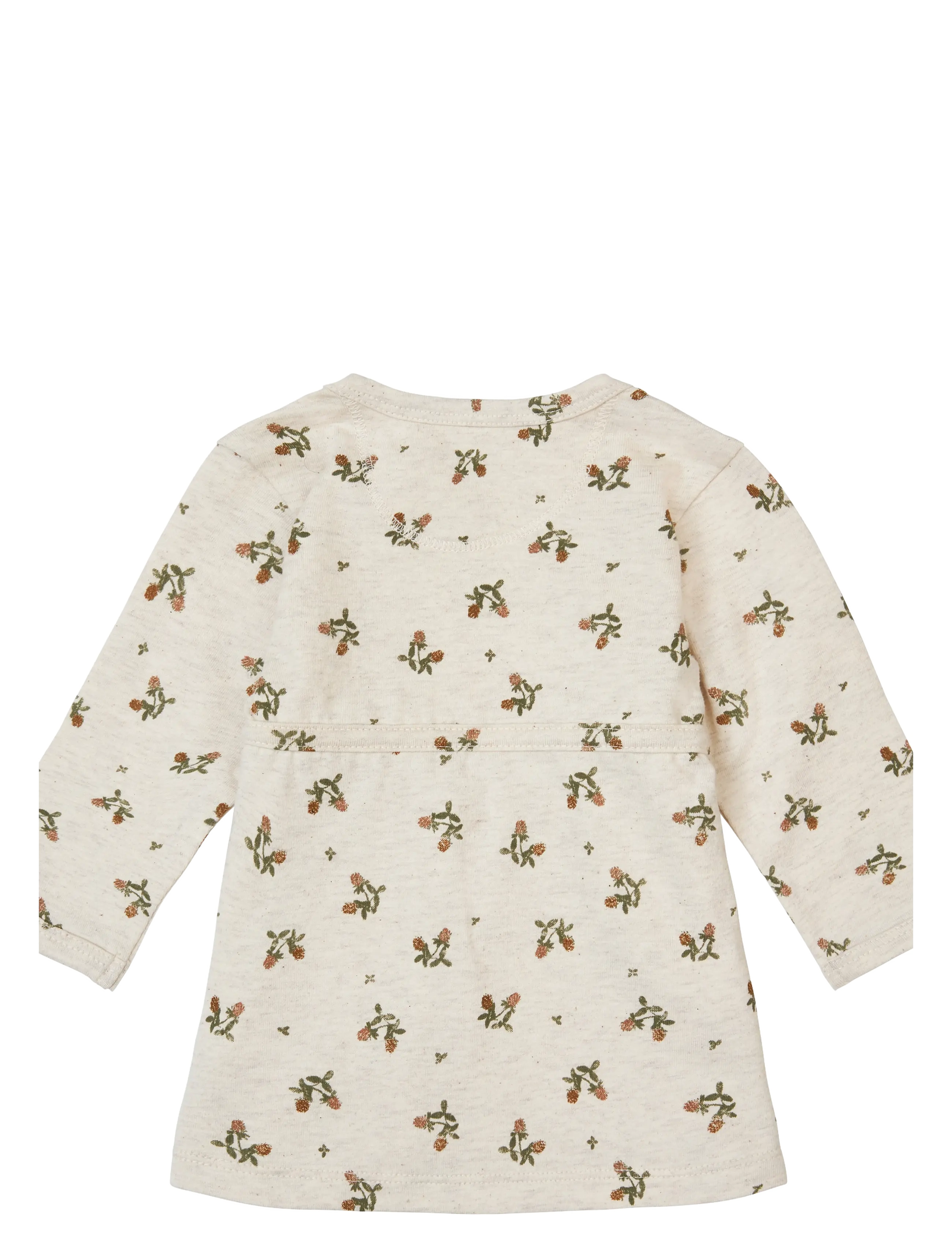 Noppies - G Dress ls Norton aop - p611 oatmeal melange - 1