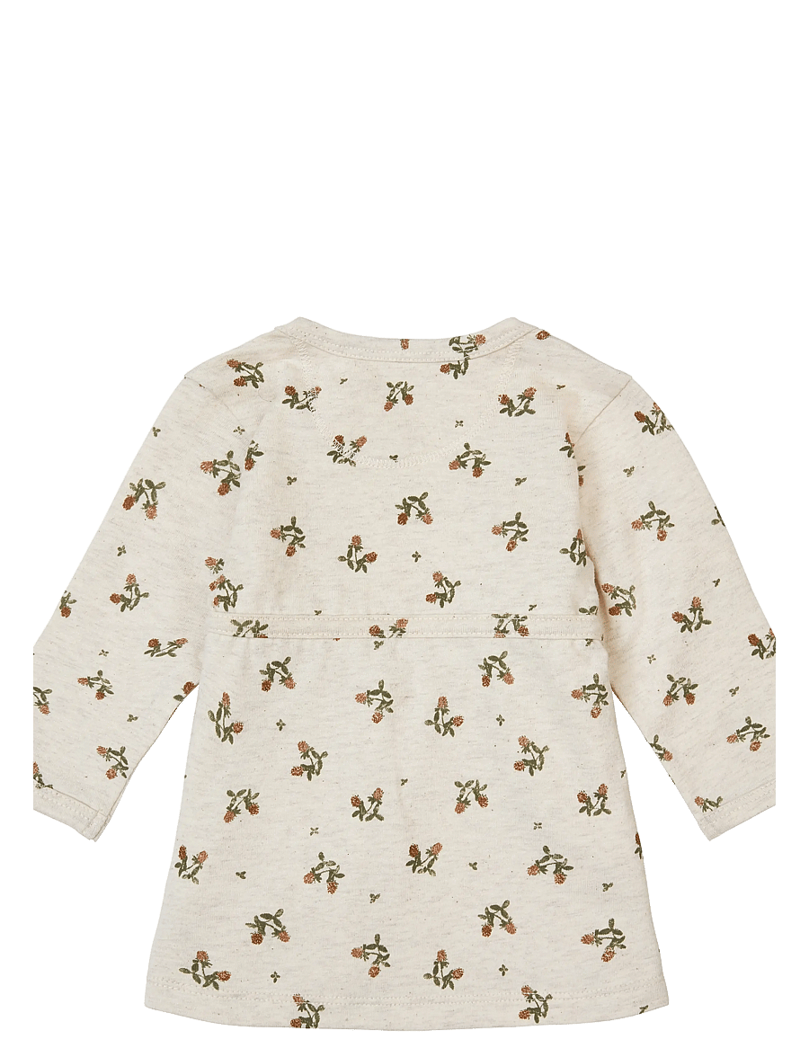 Noppies - G Dress ls Norton aop - p611 oatmeal melange - 1