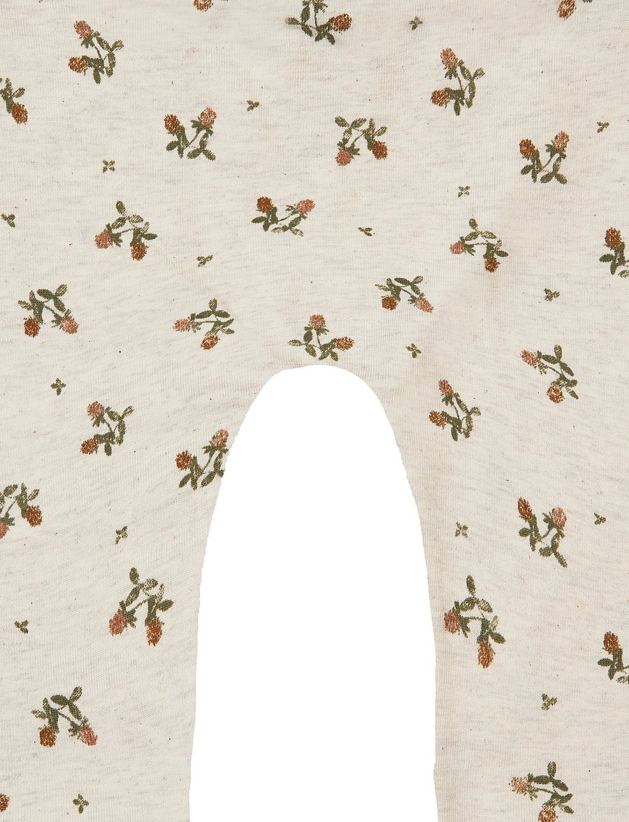 Noppies - U Pants jrsy comfort Niger aop - beebipüksid - p611 oatmeal melange - 1