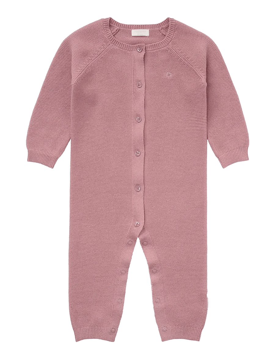 Noppies - Unisex Playsuit Monrovia LS - pikkade varrukatega bodid - deauville mauve - 0