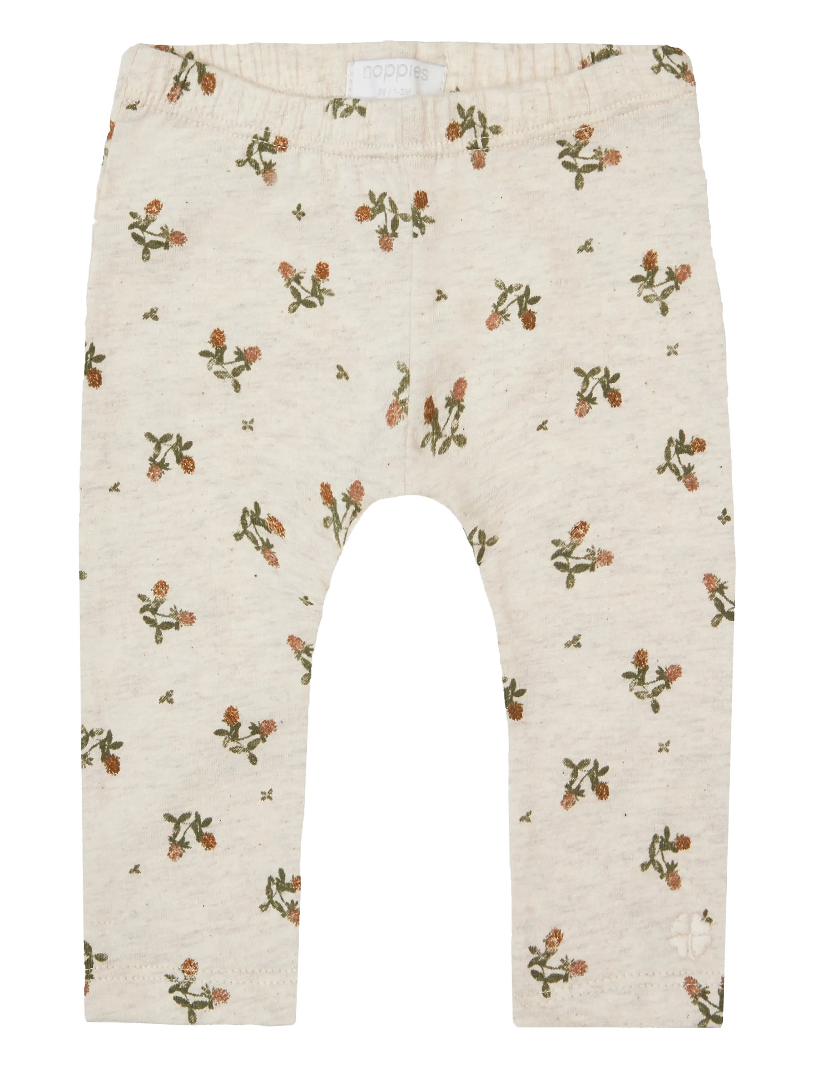 Noppies G legging Ninive aop - Leggings - P611 OATMEAL MELANGE / beige