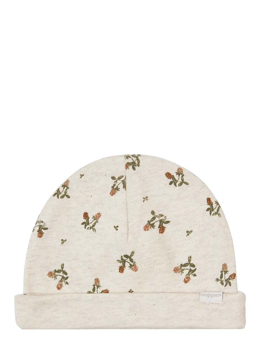 Noppies - U Hat REV Nebra aop - babyhuer - p611 oatmeal melange - 0