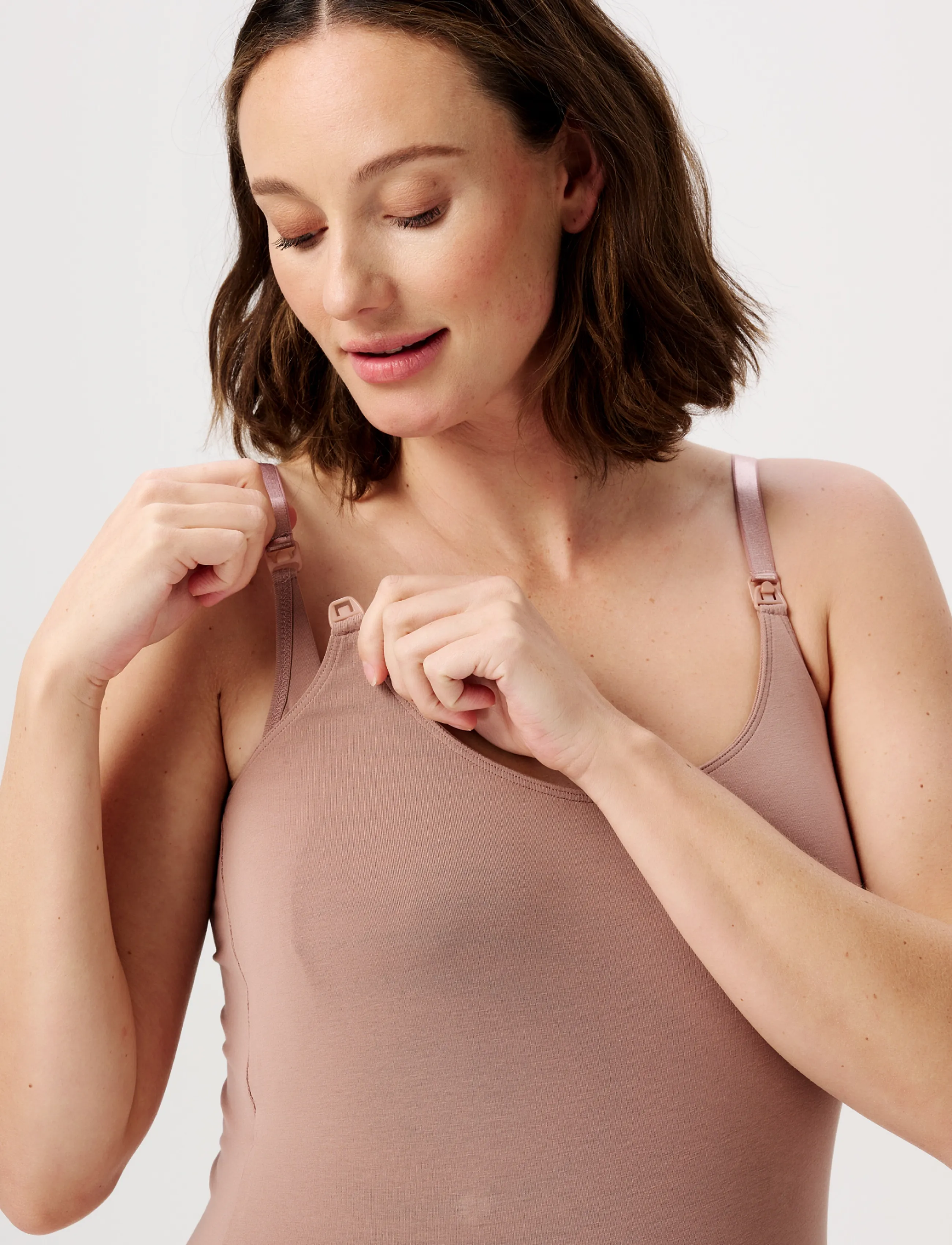 Noppies - Ara easy nursing top - overdele - n062 beige - 5