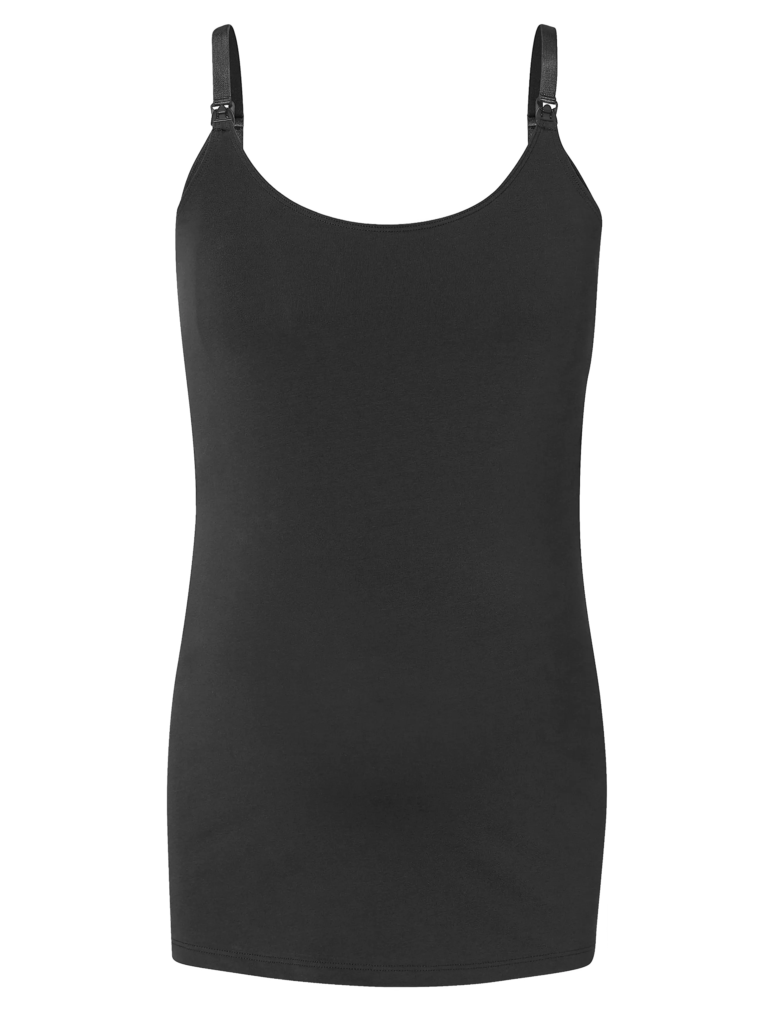Noppies Ara easy nursing top - overdele - p090 black - Ventetøj - P090 BLACK / black