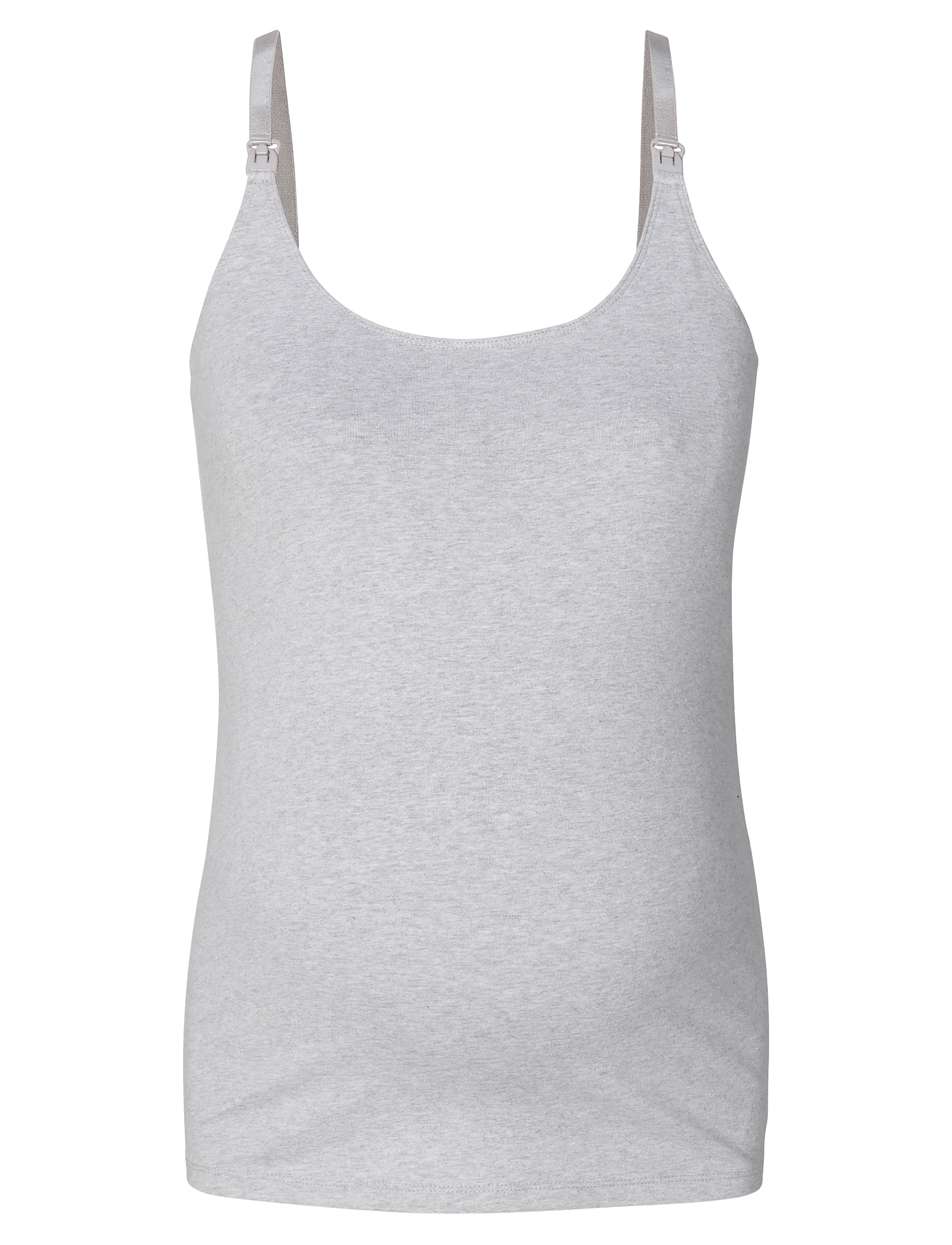 Noppies Ara easy nursing top - Kleidung - P628 GREY MELANGE / grey