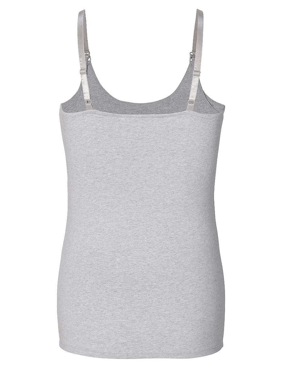 Noppies - Ara easy nursing top - p628 grey melange - 2