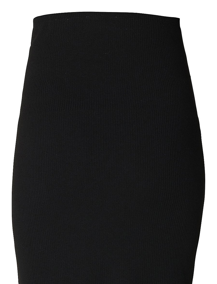 Noppies - Vija rib skirt OTB - bleistiftröcke - p090 black - 2