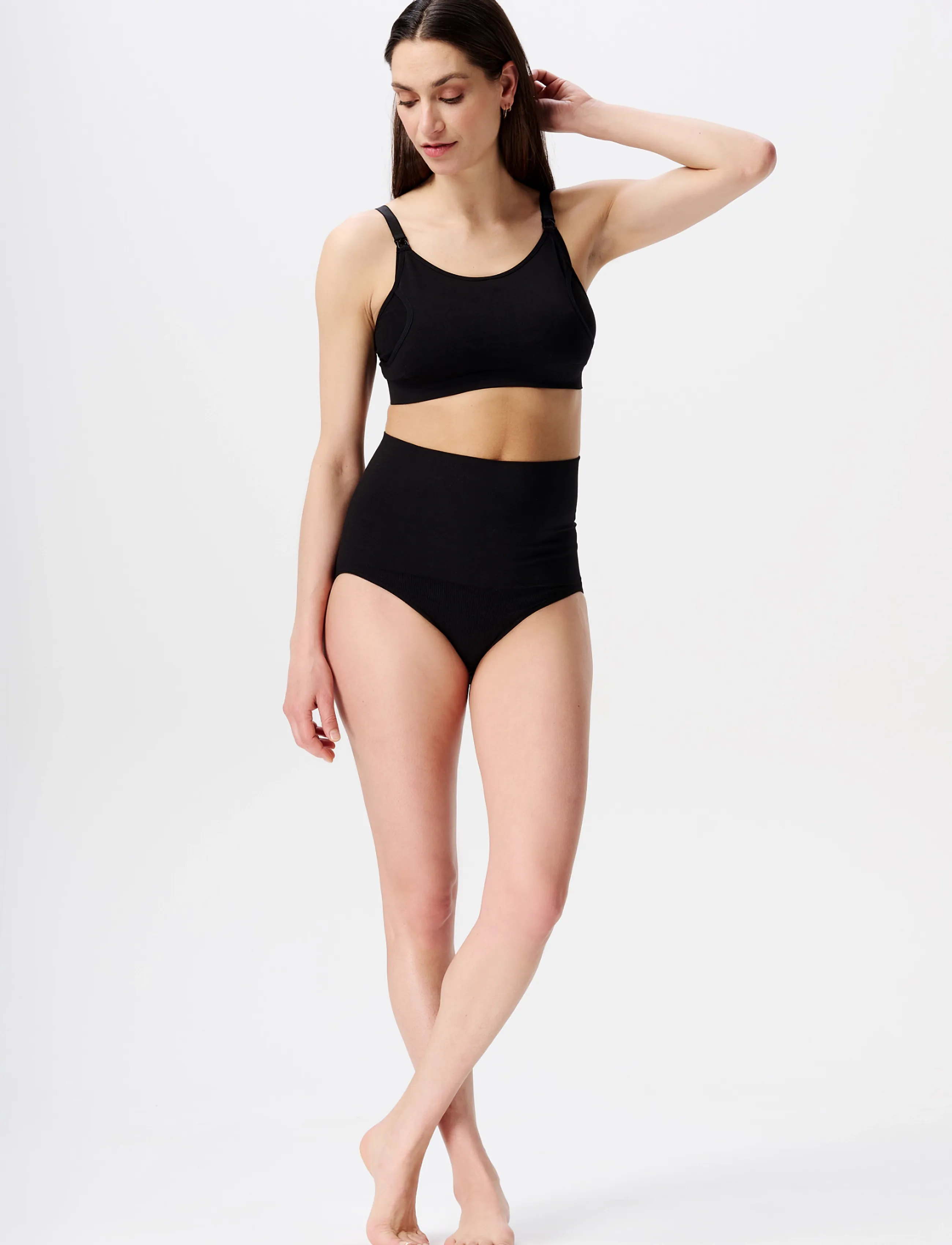 Noppies - Lee seamless brief post partum - p090 black - 5