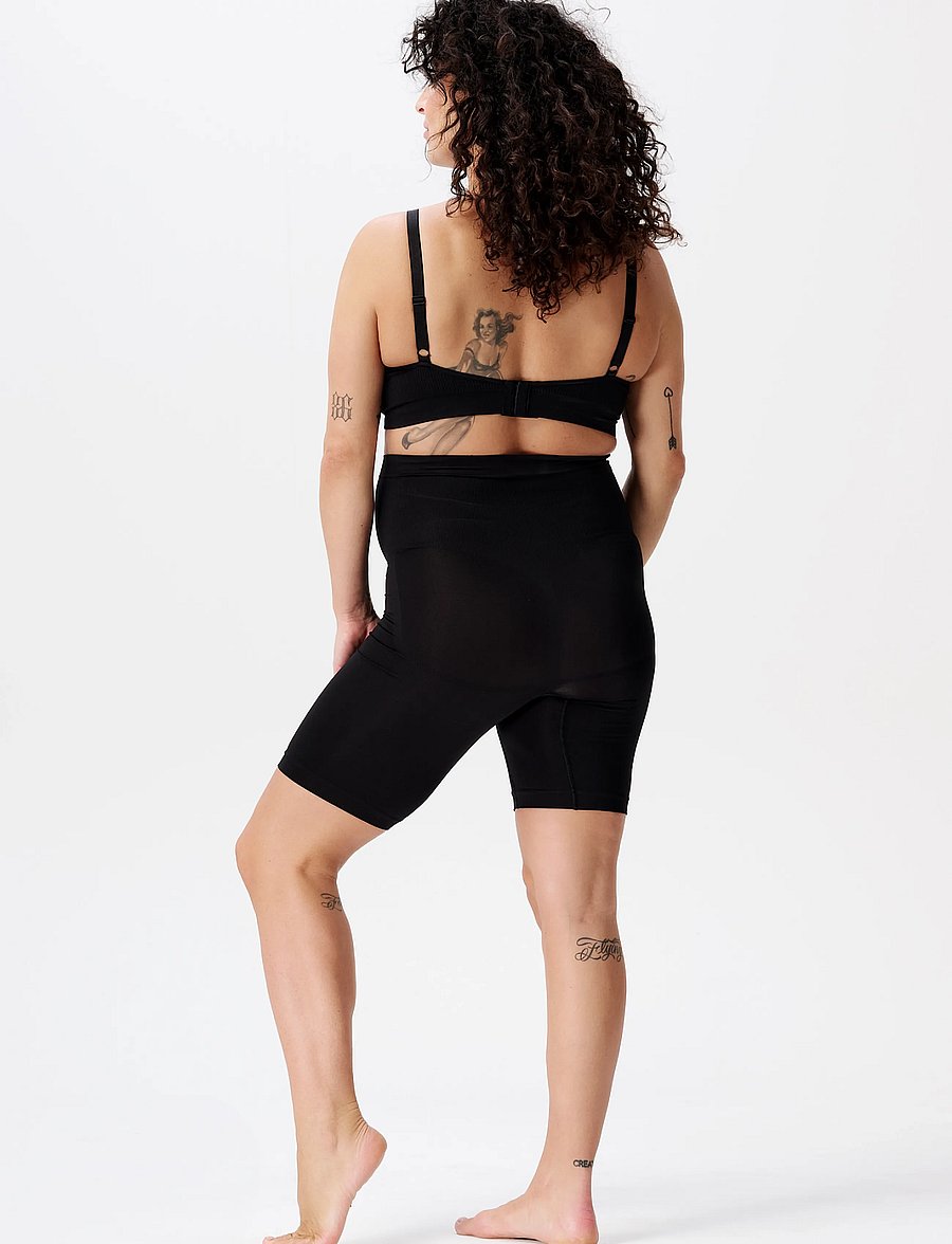 Noppies - Niru seamless shorts long OTB - p090 black - 0