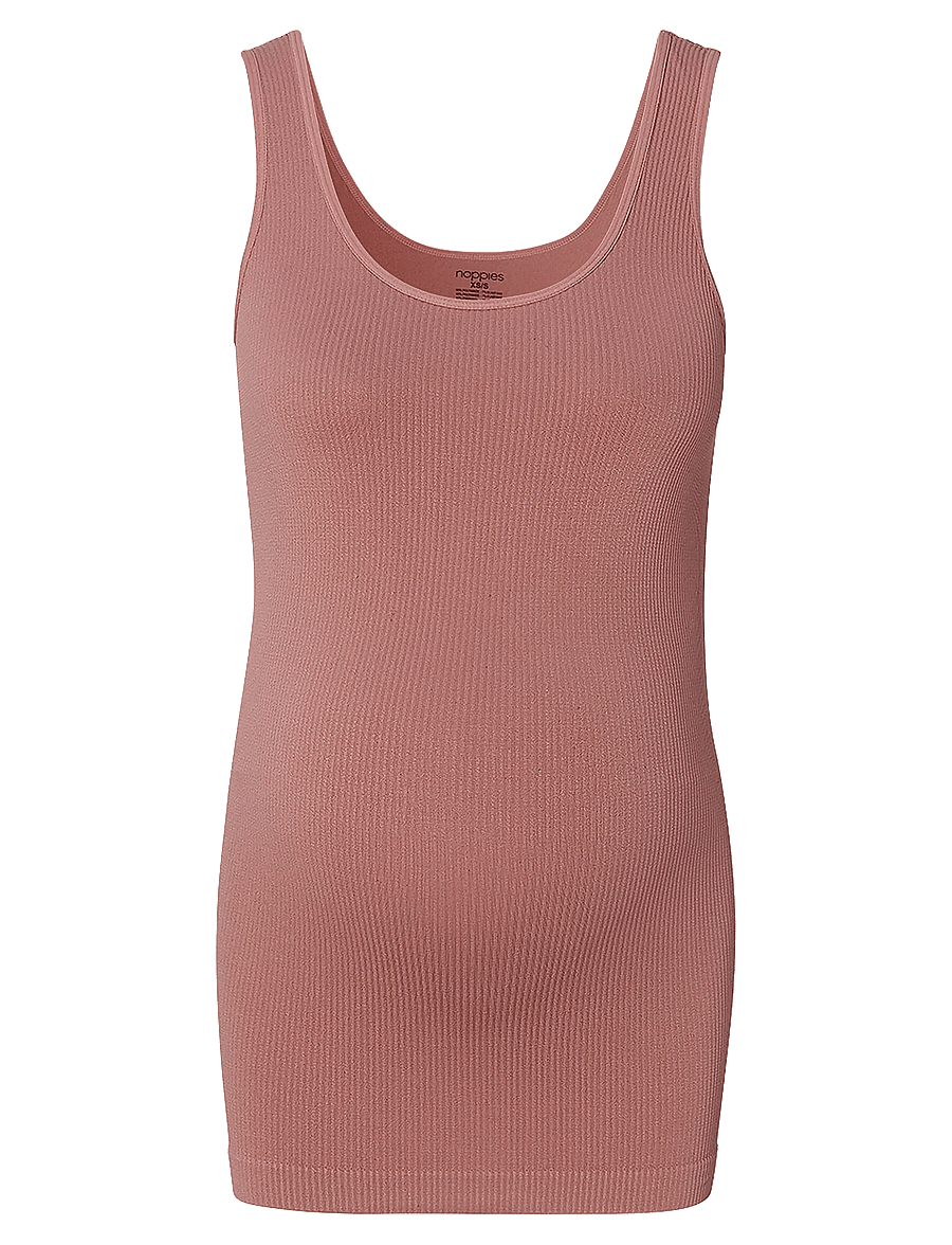 Noppies - Sama seamless rib tanktop - Ärmellose tops - n143 burlwood - 0