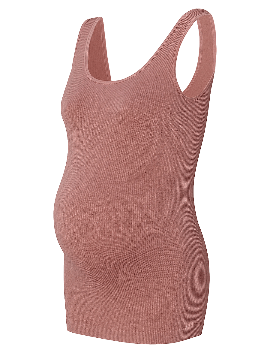 Noppies - Sama seamless rib tanktop - Ärmellose tops - n143 burlwood - 2