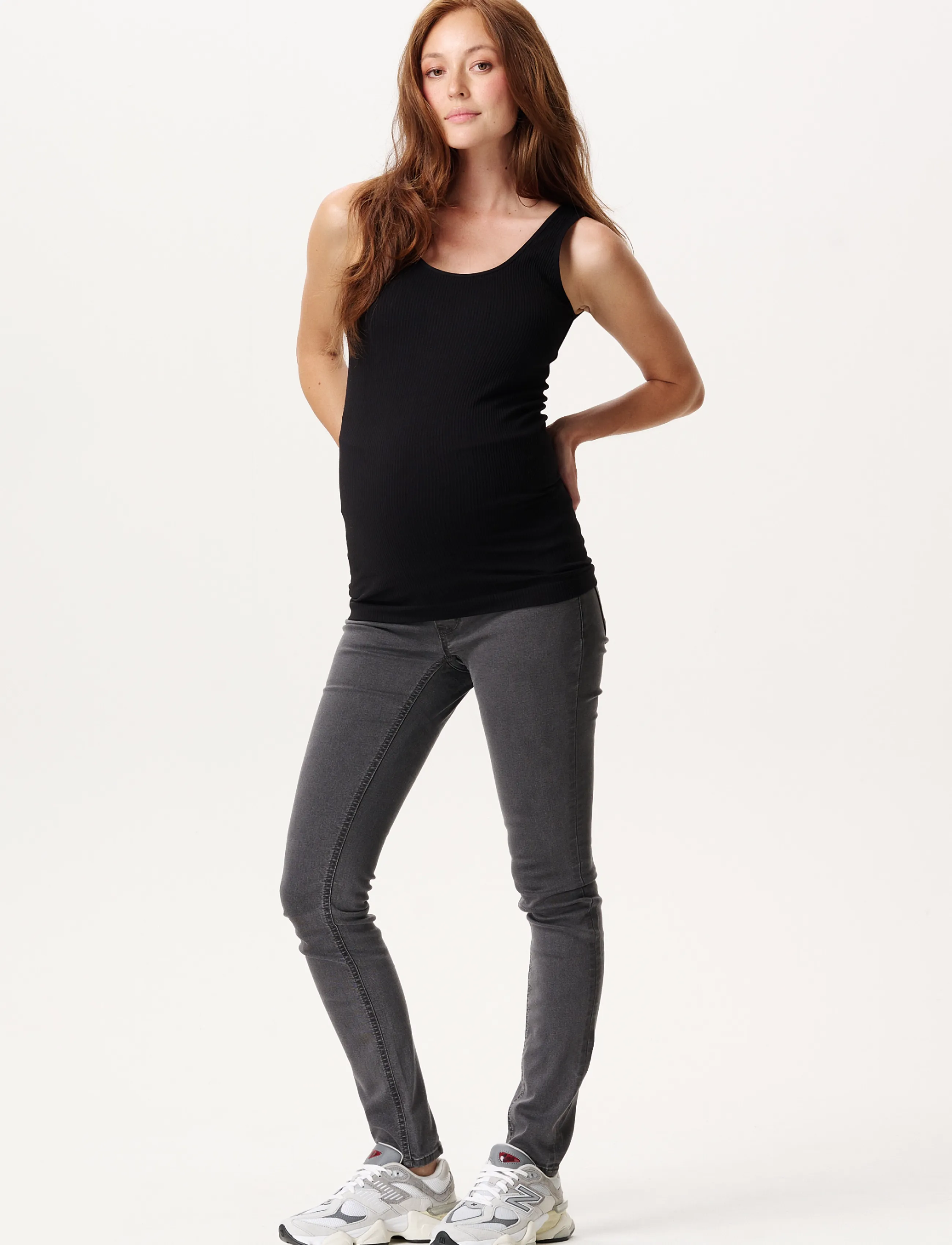 Noppies - Sama seamless rib tanktop - p090 black - 5