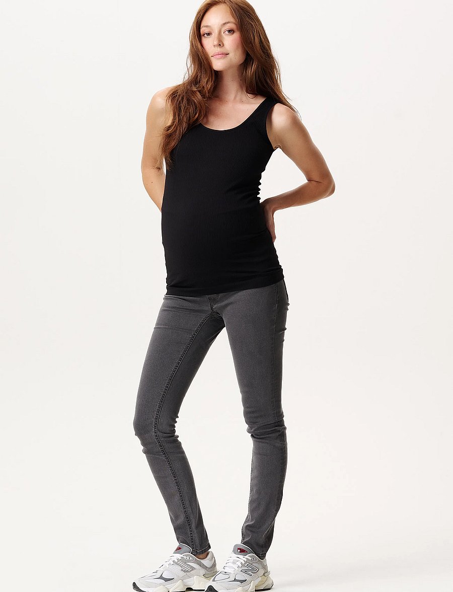 Noppies - Sama seamless rib tanktop - p090 black - 5