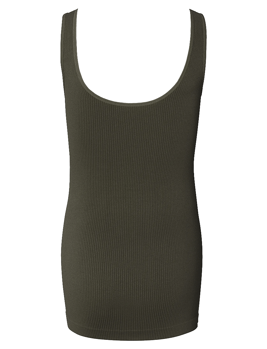 Noppies - Sama seamless rib tanktop - Ärmellose tops - p627 olive - 1