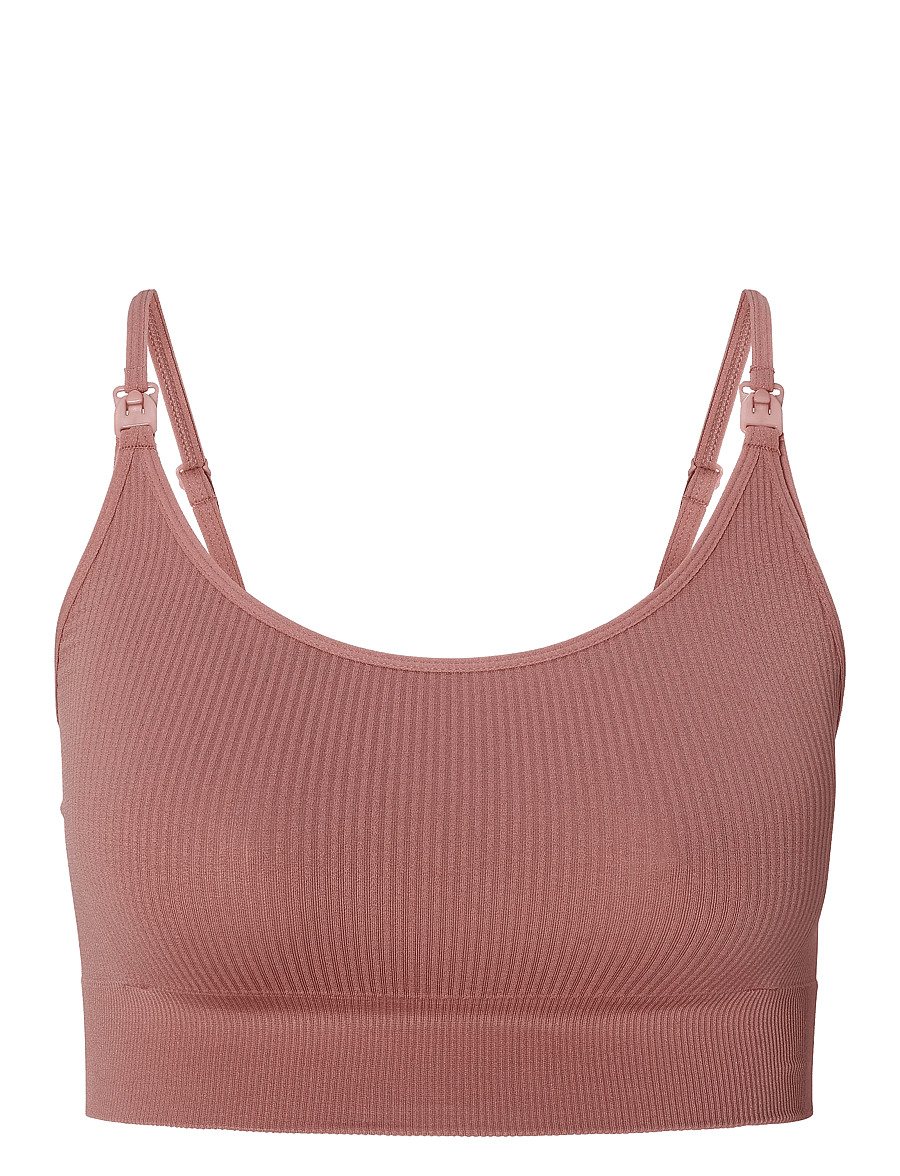 Noppies - Mira seamless nursing rib top - unterwäsche - n143 burlwood - 1