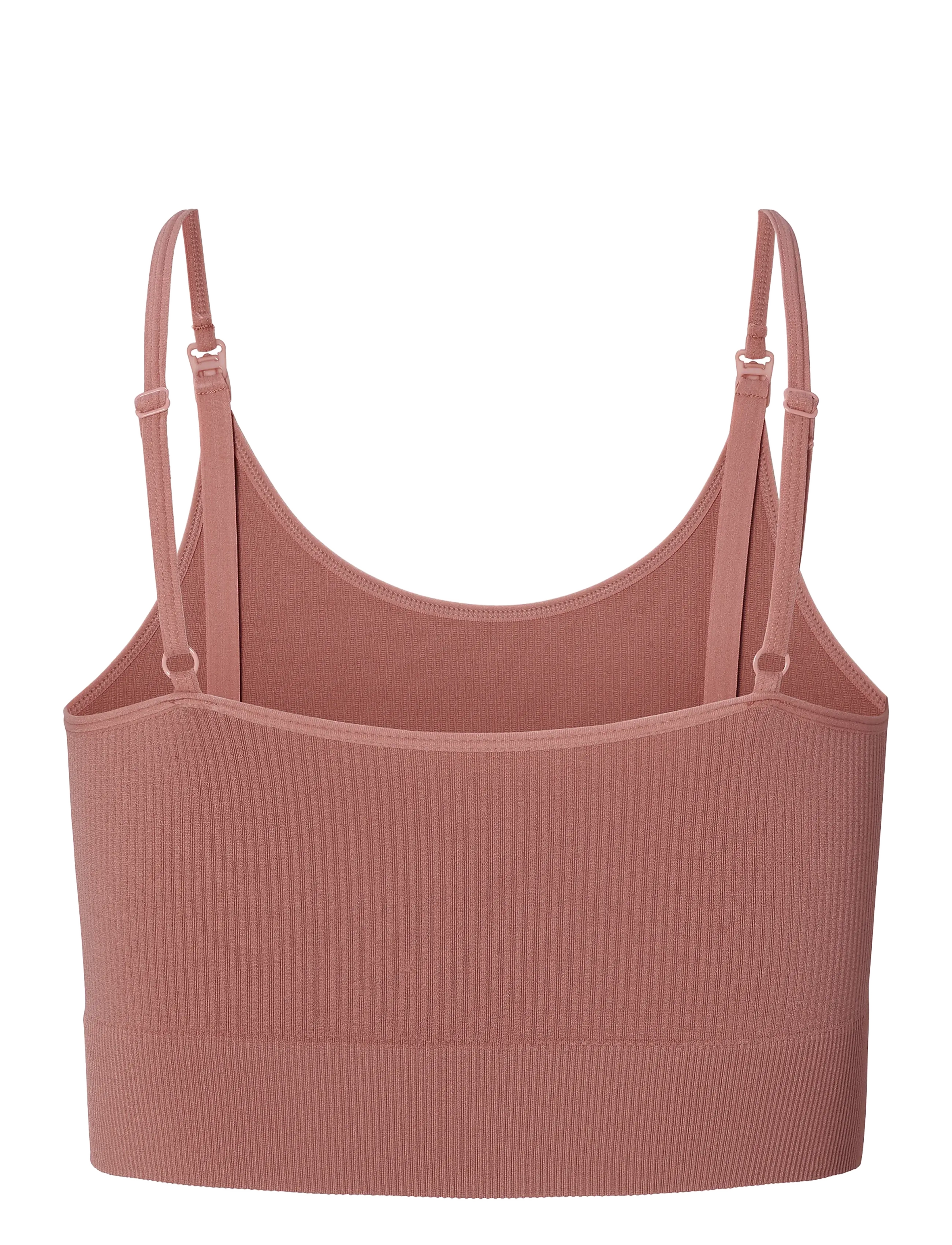 Noppies - Mira seamless nursing rib top - unterwäsche - n143 burlwood - 2
