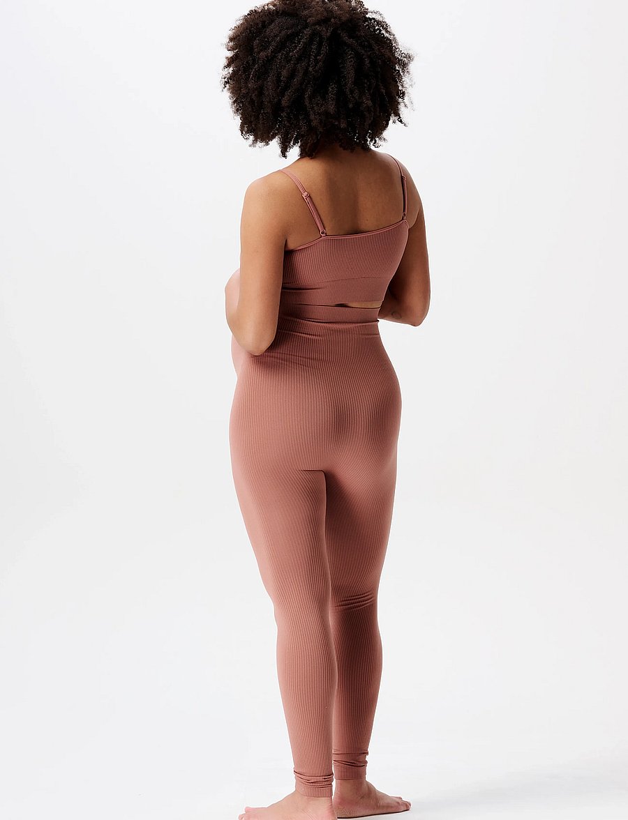 Noppies - Mira seamless nursing rib top - unterwäsche - n143 burlwood - 0