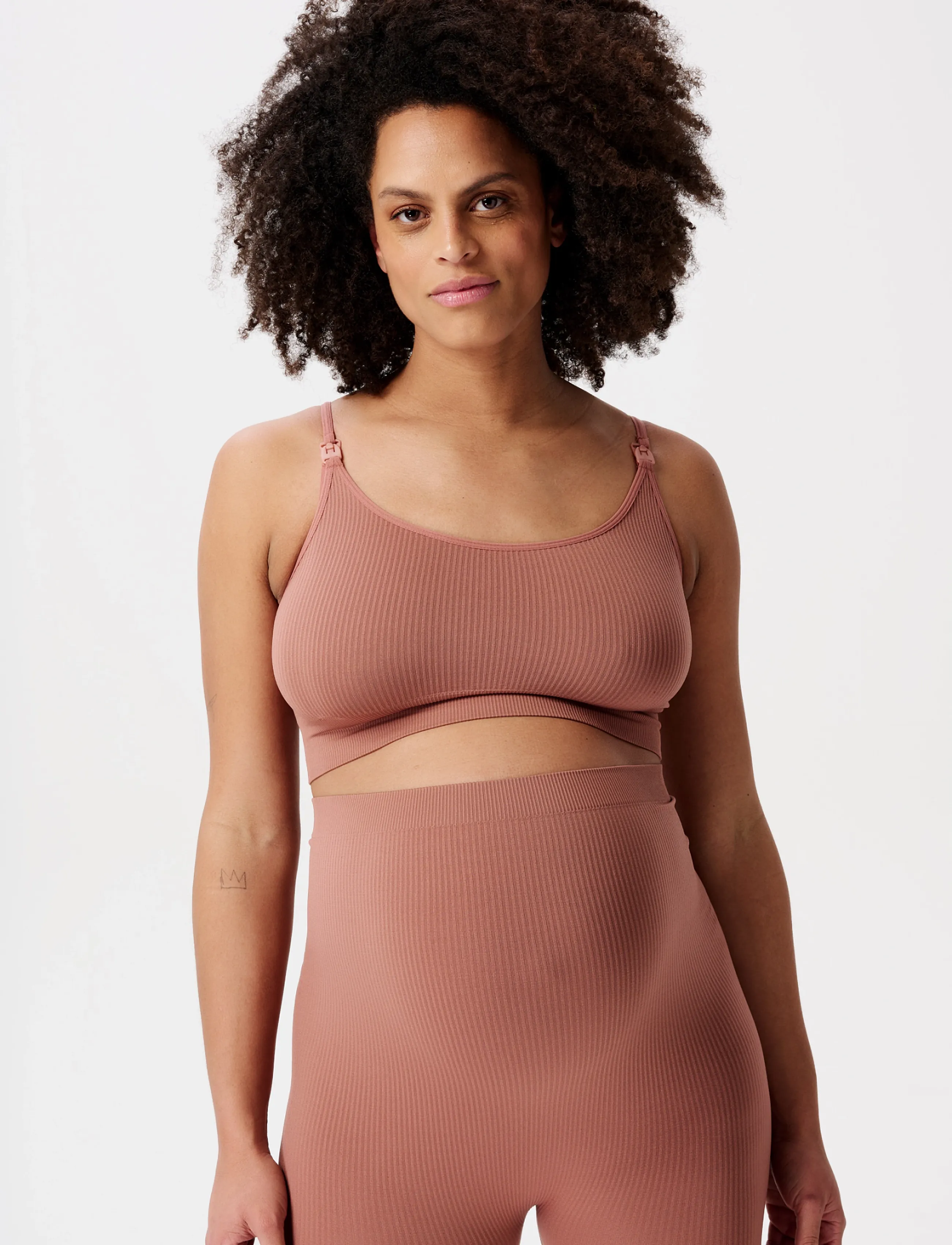 Noppies Mira Seamless Nursing Rib Top toppar & linnen dam – bild 3