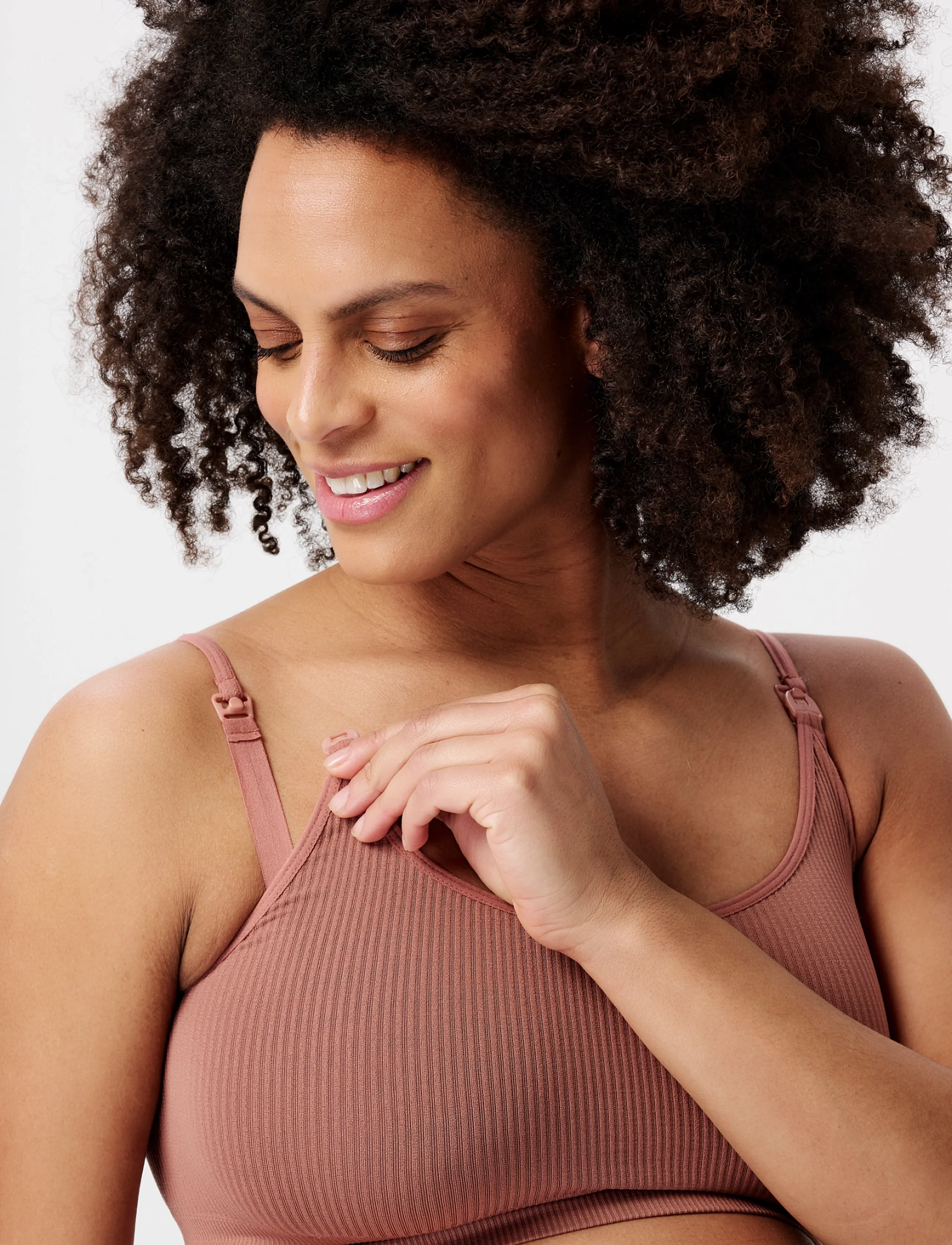 Noppies Mira Seamless Nursing Rib Top toppar & linnen dam – bild 4
