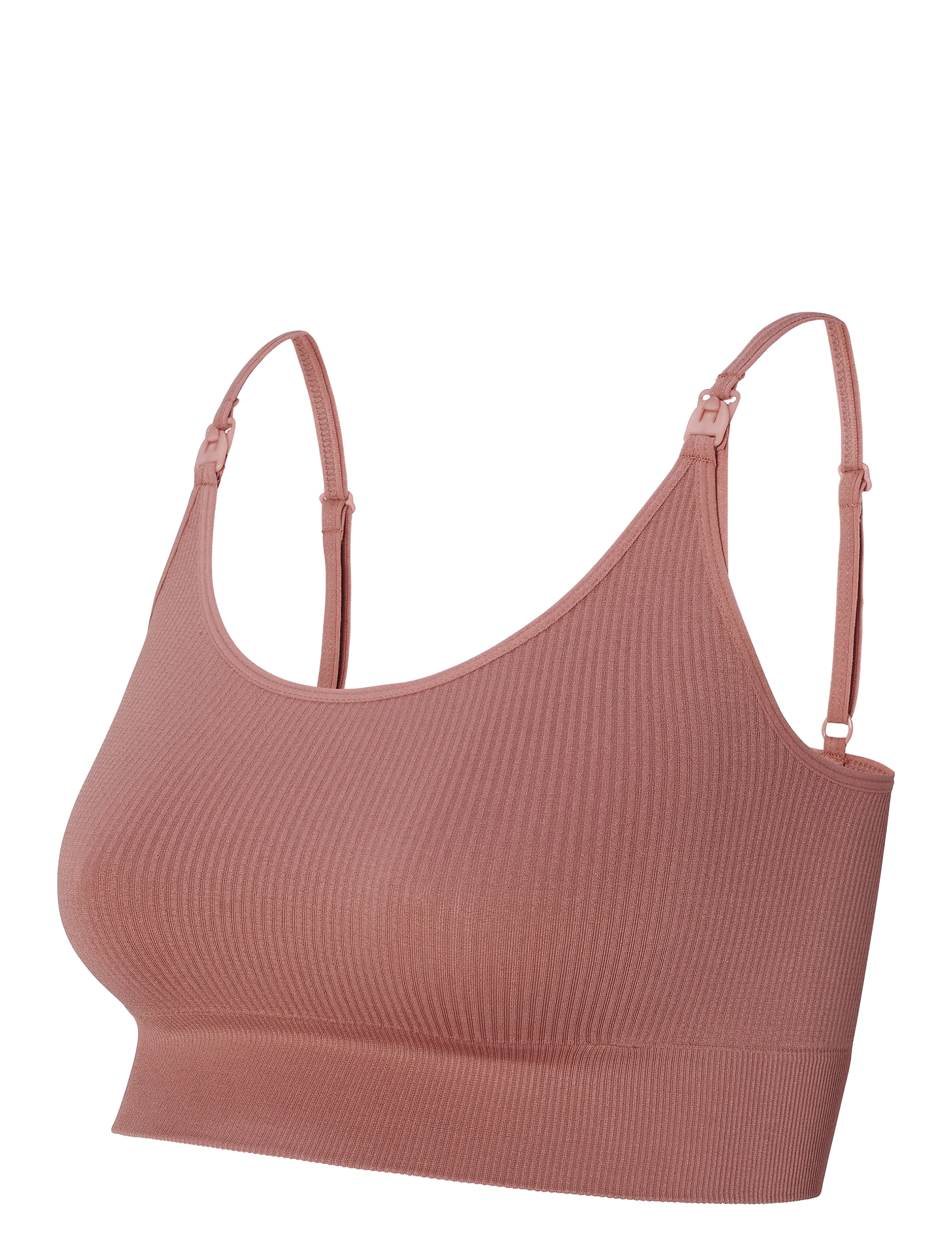 Noppies - Mira seamless nursing rib top - unterwäsche - n143 burlwood - 3