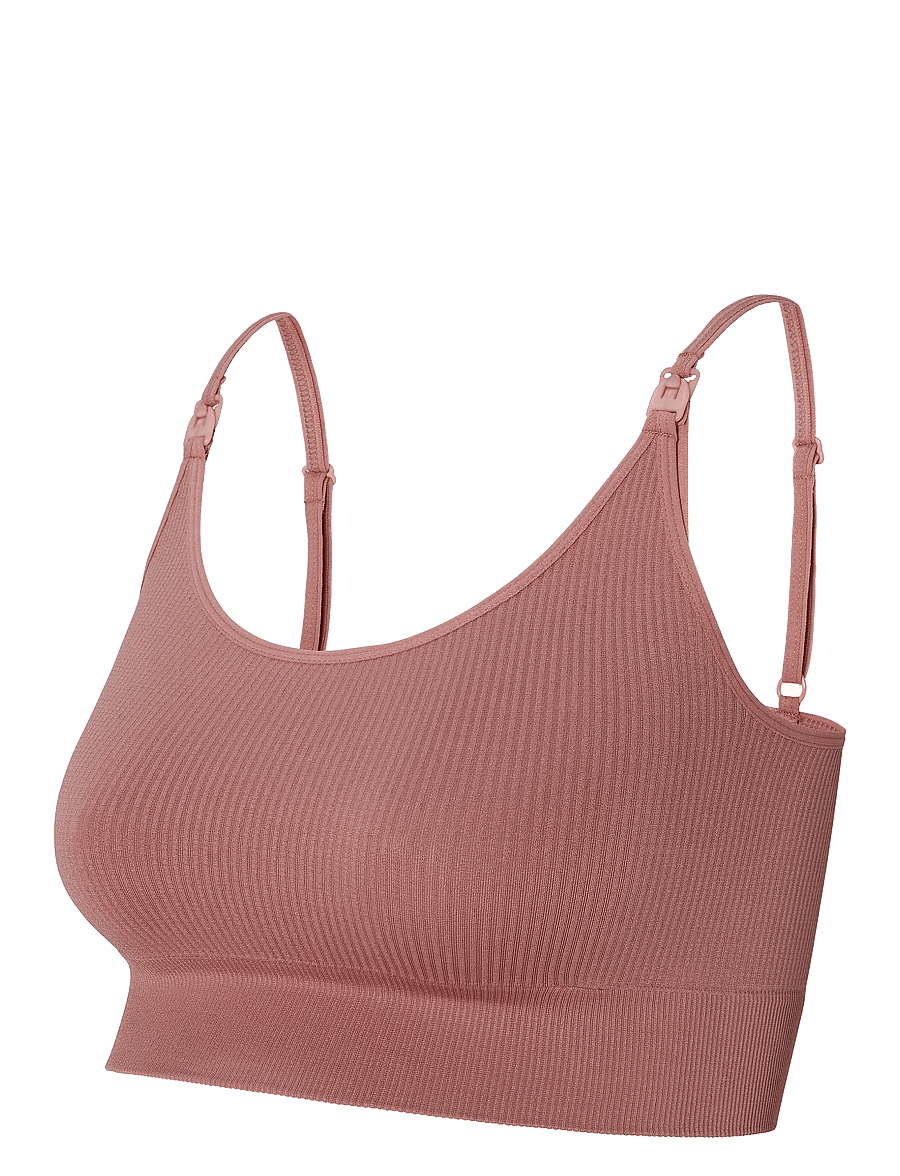 Noppies - Mira seamless nursing rib top - unterwäsche - n143 burlwood - 3