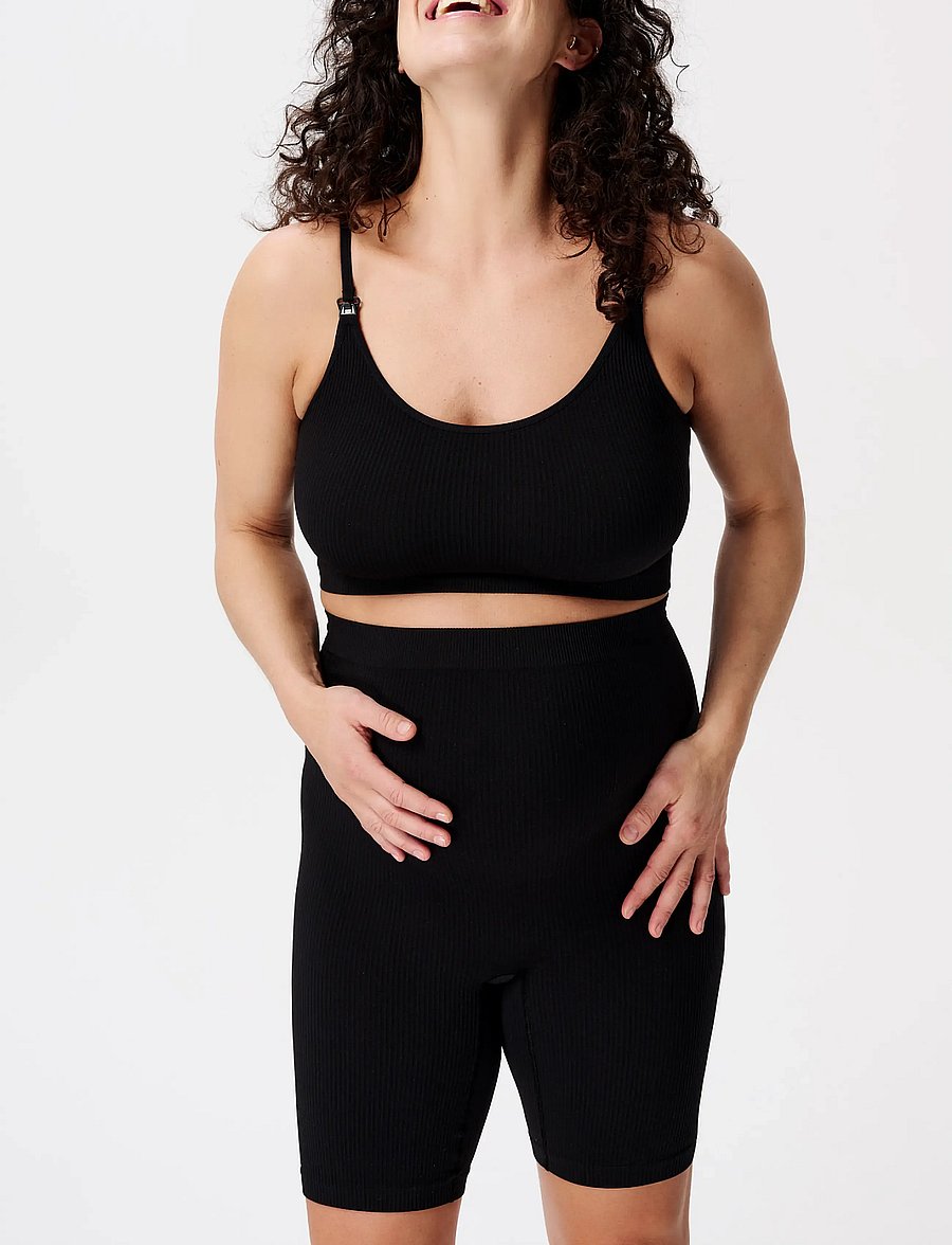 Noppies - Mira seamless nursing rib top - p090 black - 5