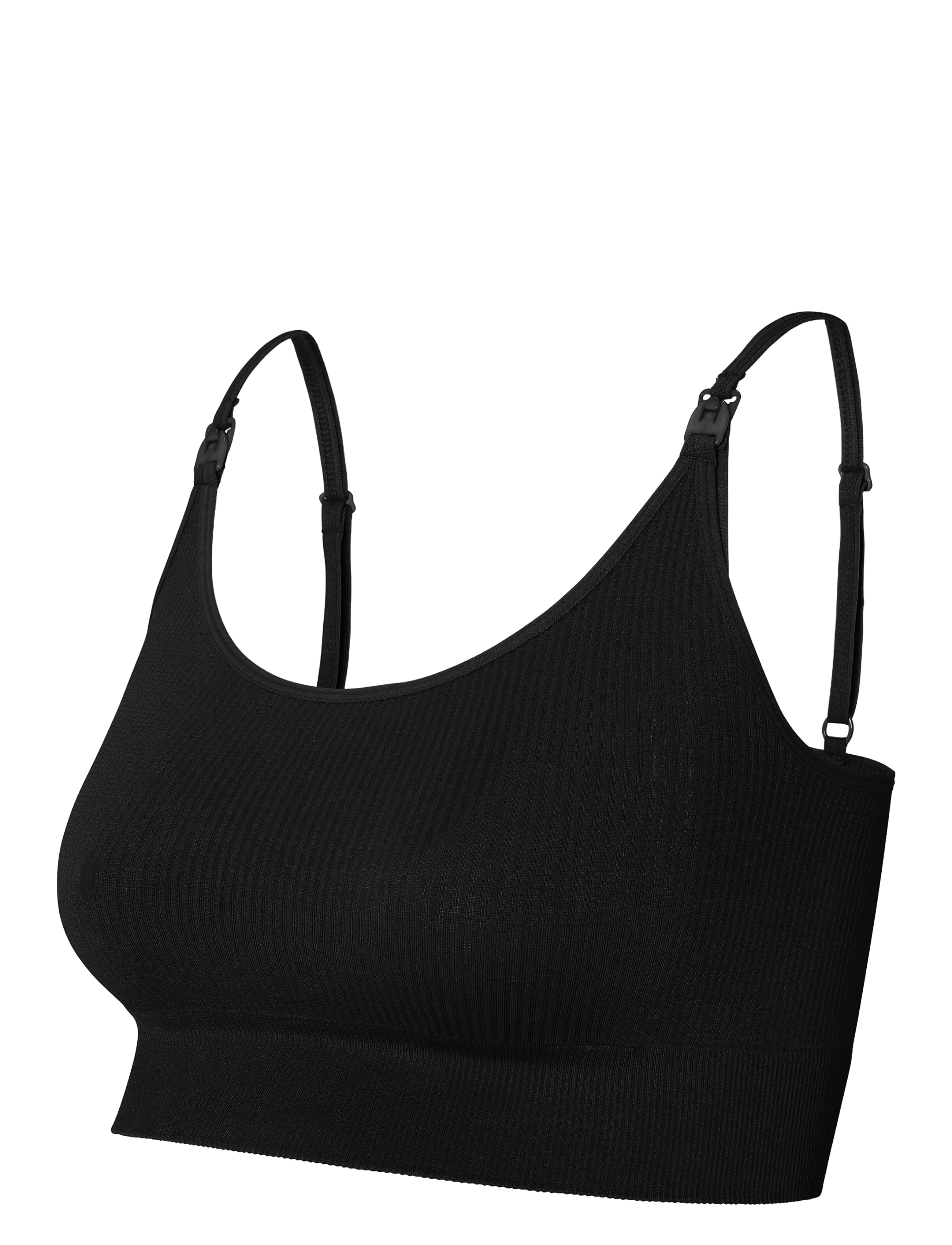 Noppies - Mira seamless nursing rib top - p090 black - 3
