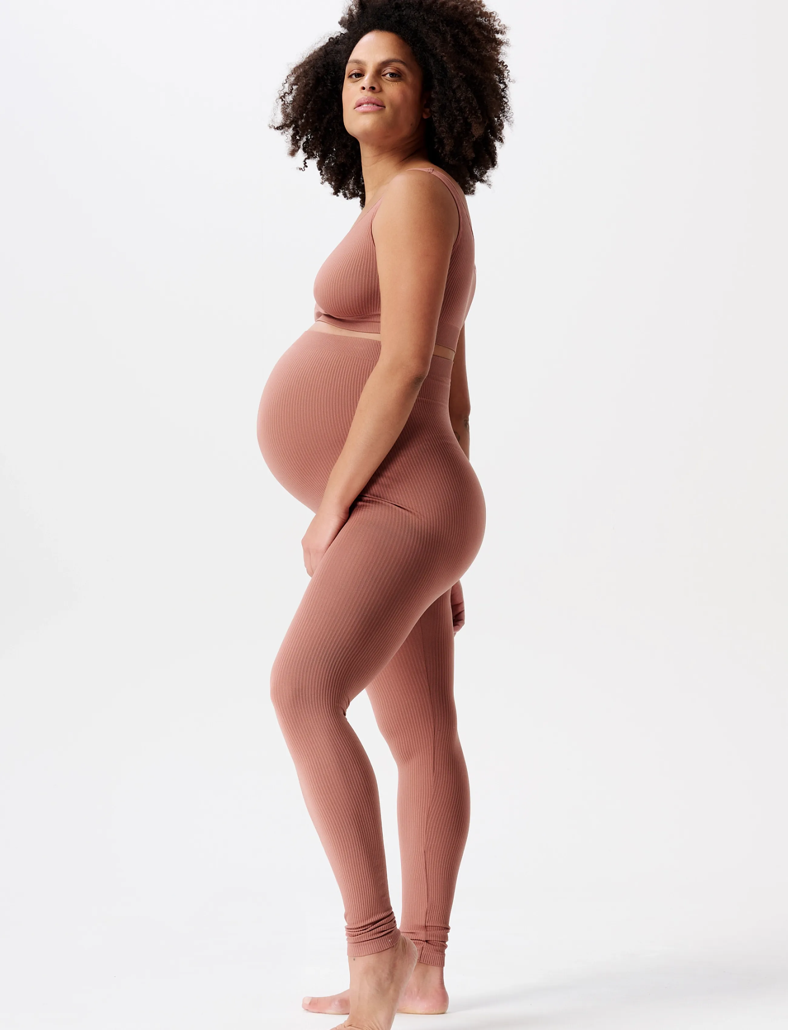 Noppies - Gayla seamless nursing top - n143 burlwood - 4