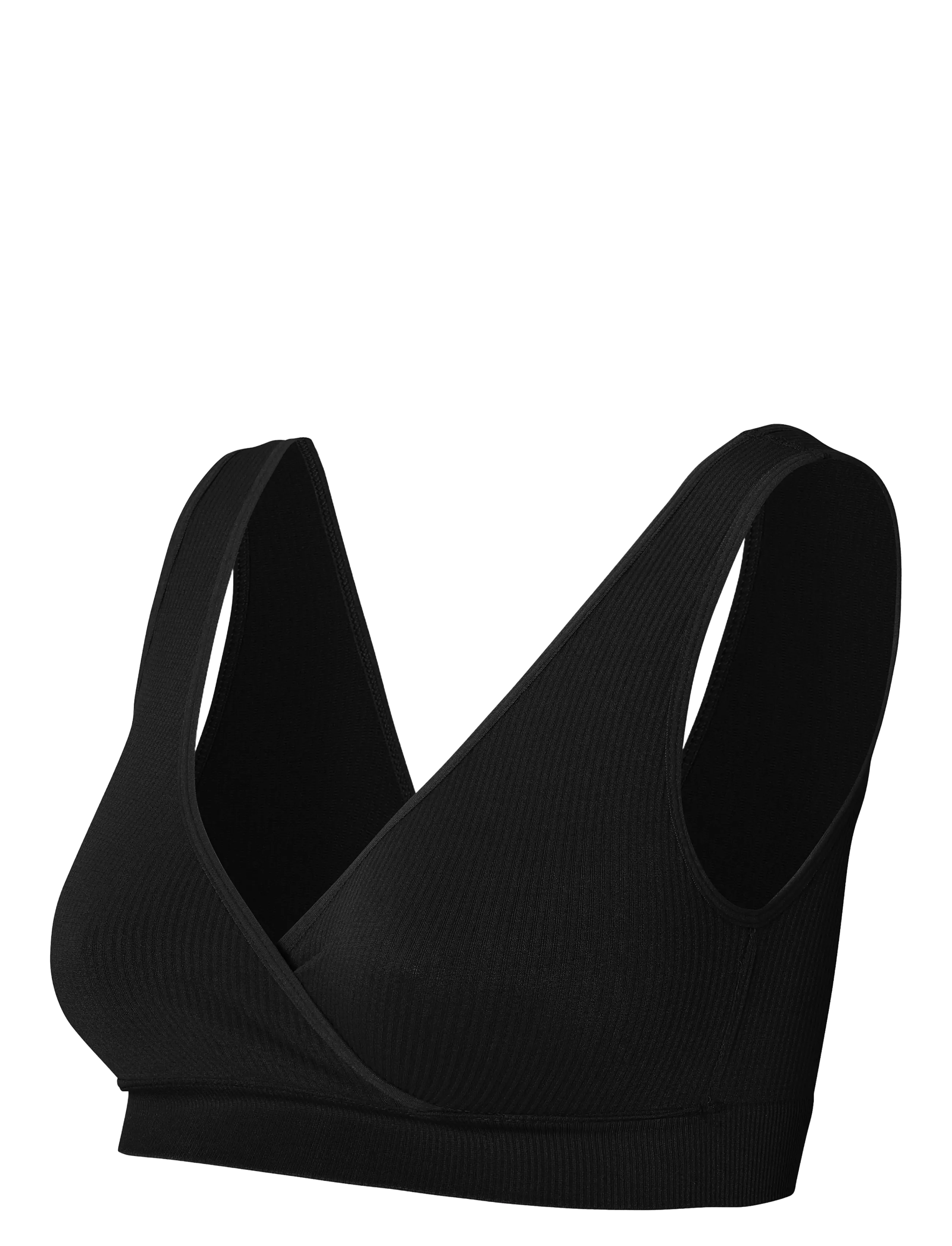 Noppies - Gayla seamless nursing top - overdele - p090 black - 2