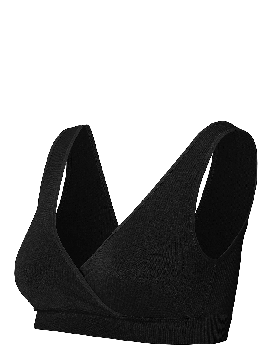 Noppies - Gayla seamless nursing top - overdele - p090 black - 2