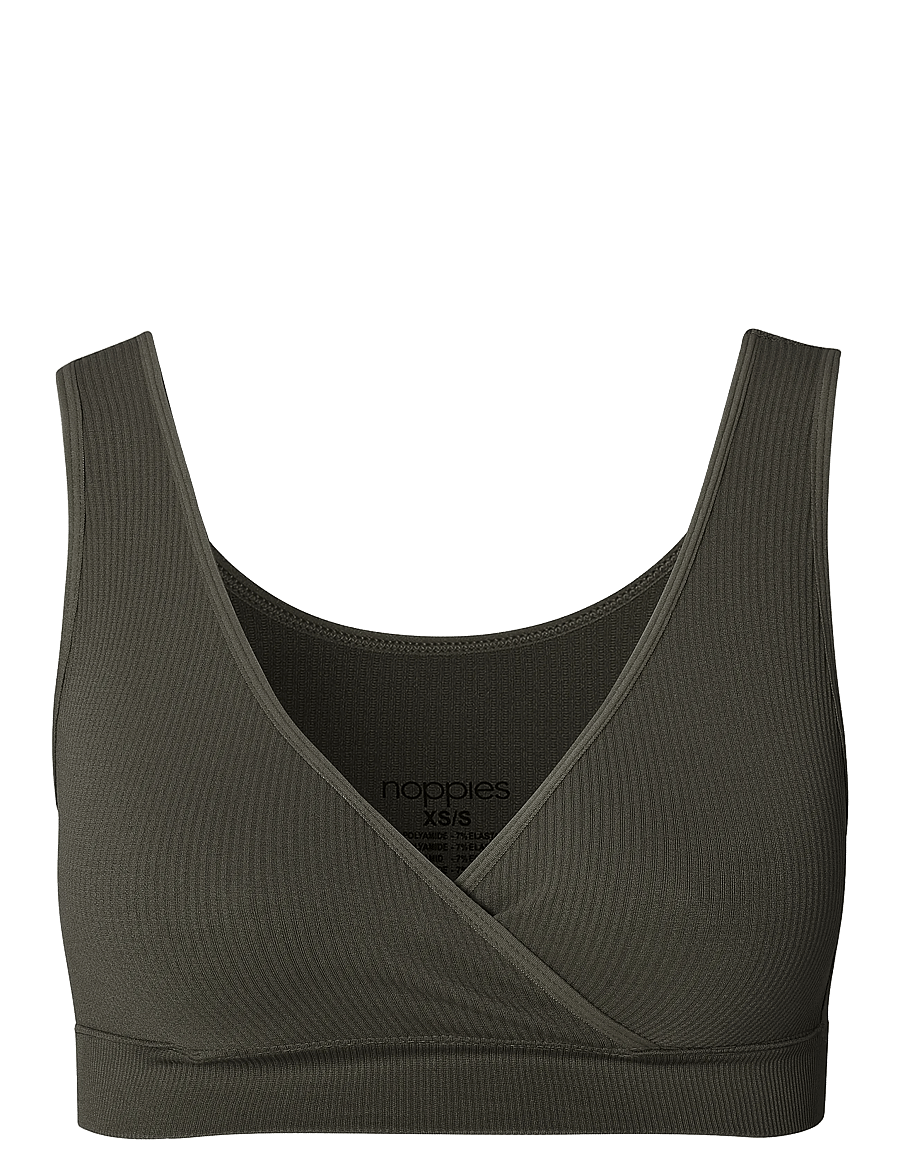 Noppies - Gayla seamless nursing top - p627 olive - 0