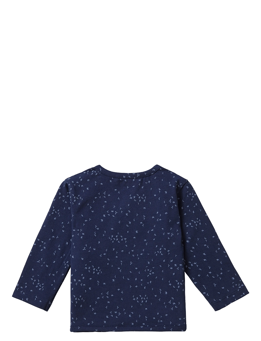 Noppies - U Tee wrap Nantes LS AOP - p554 black iris - 1