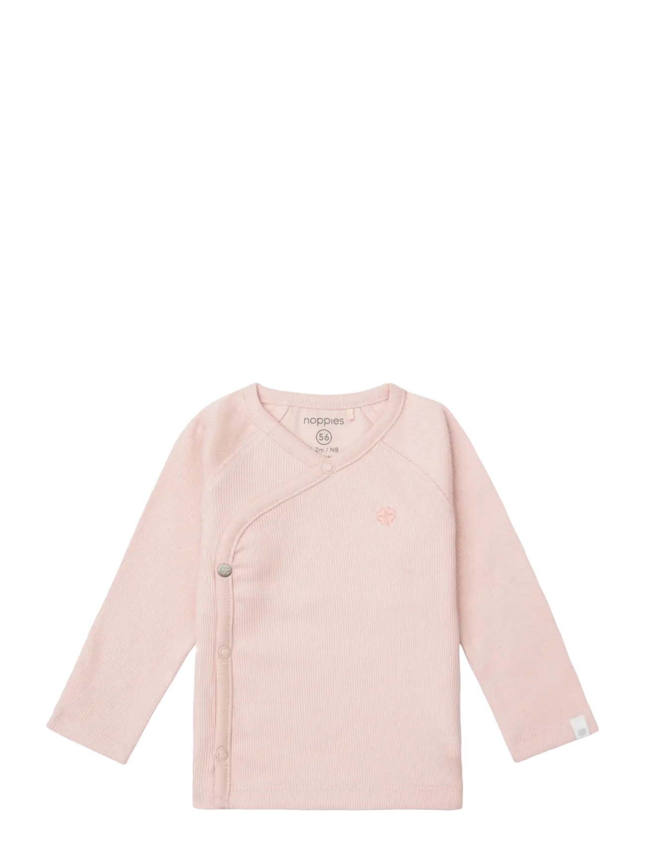 Noppies U Tee wrap rib Nanyuki LS - Noppies - P778 ROSE SMOKE / pink/rose