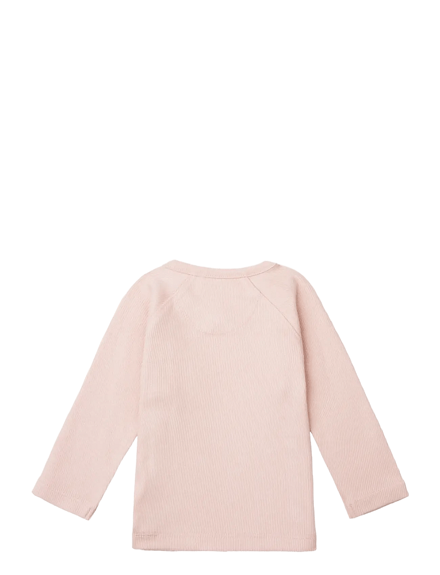 Noppies - U Tee wrap rib Nanyuki LS - p778 rose smoke - 1