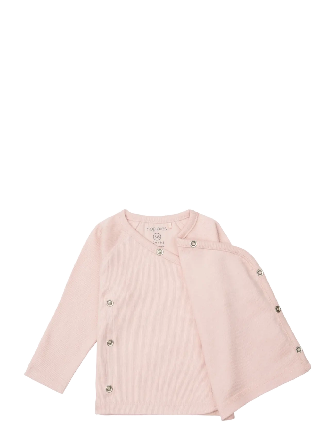 Noppies - U Tee wrap rib Nanyuki LS - p778 rose smoke - 2