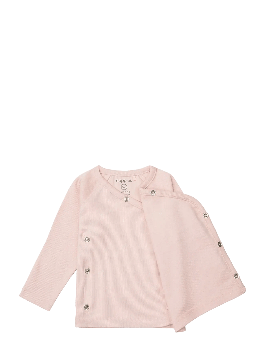 Noppies - U Tee wrap rib Nanyuki LS - p778 rose smoke - 2