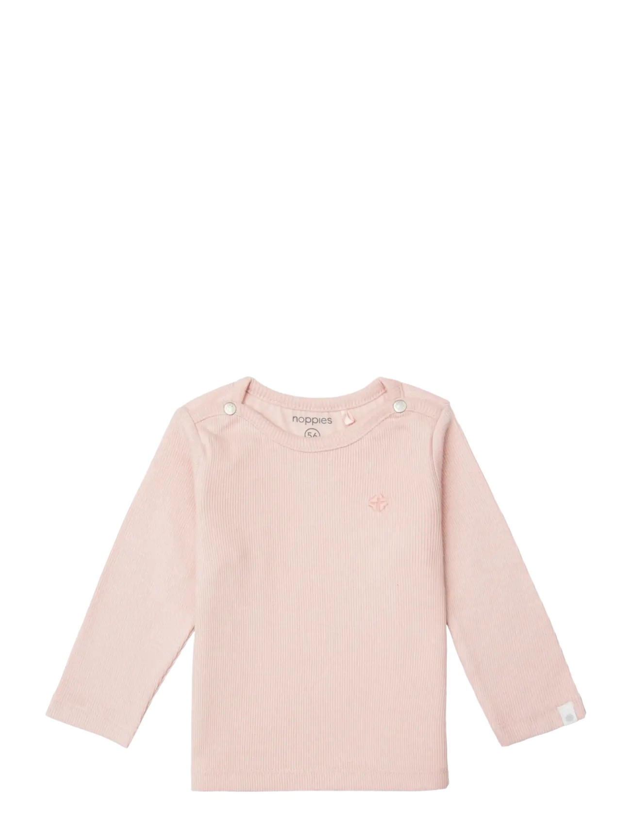 Noppies U Tee rib Natal LS - Noppies - P778 ROSE SMOKE / pink/rose