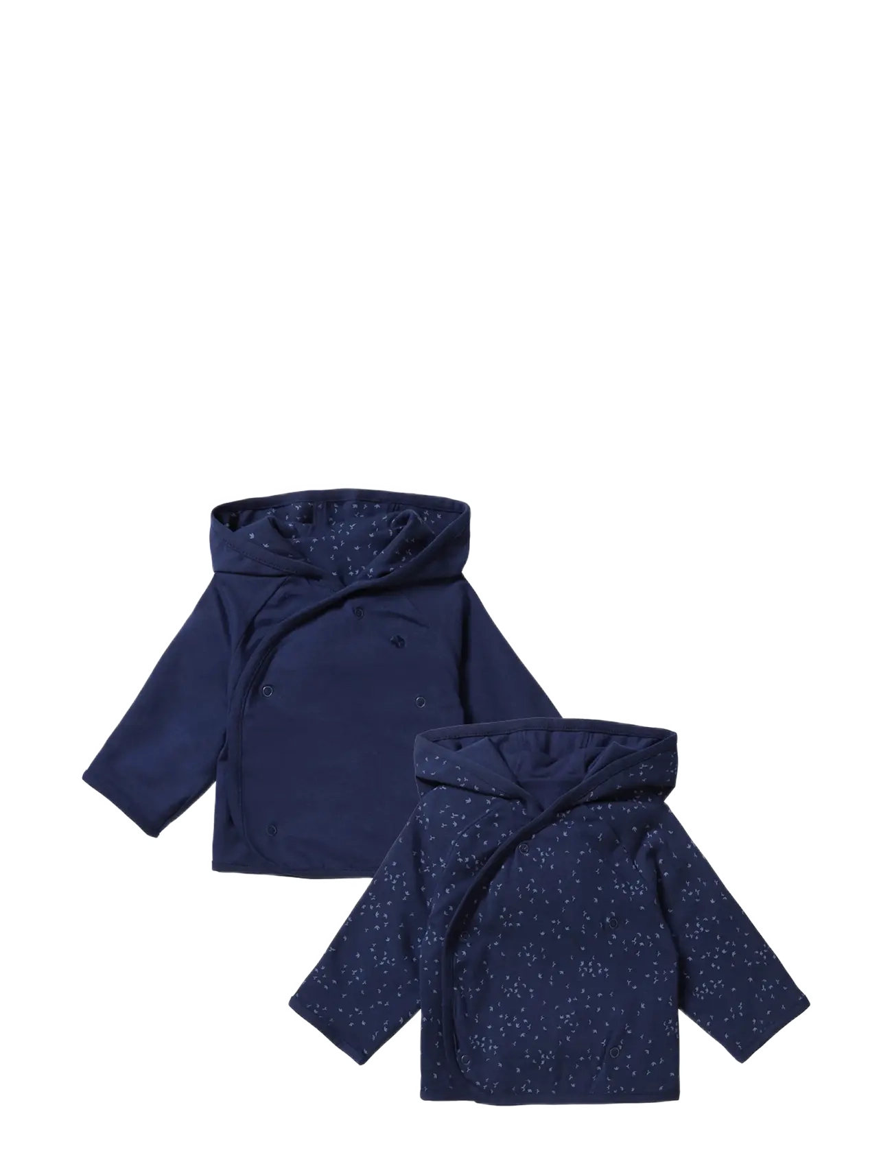 Noppies - Cardigan Naper reversible AOP - p554 black iris - 4