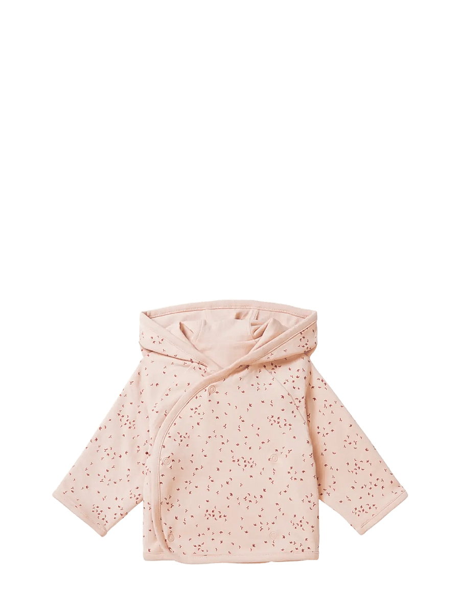 Noppies - Cardigan Naper reversible AOP - tunna jackor - p778 rose smoke - 1