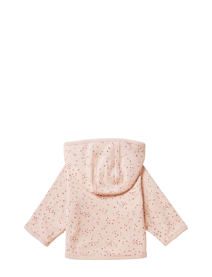 Noppies - Cardigan Naper reversible AOP - tunna jackor - p778 rose smoke - 2